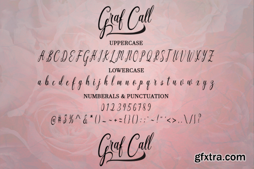 Graf Call New Stylish Script Font 2356474