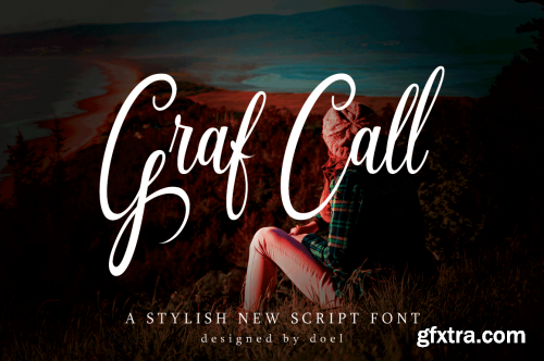 Graf Call New Stylish Script Font 2356474