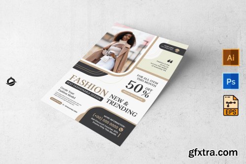 Fashion New Promo Flyer & Instagram post Template