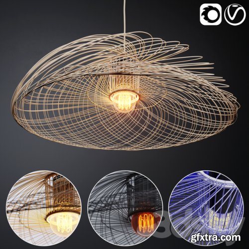 Pendant lamp _ PENDANT LIGHT _ FORESTIER 2 _ corona _ vray