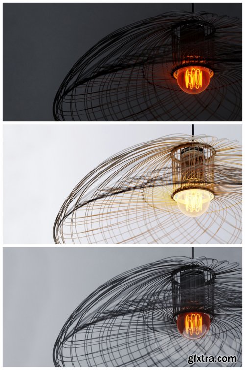 Pendant lamp _ PENDANT LIGHT _ FORESTIER 2 _ corona _ vray