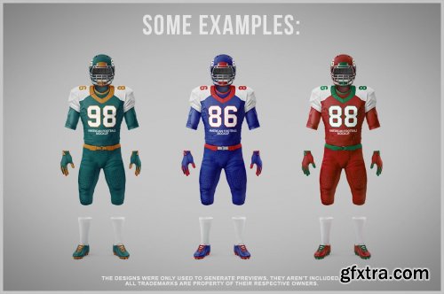 American Football Mockup