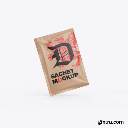 Kraft Sachet Mockup