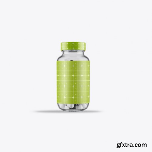 Pills Bottle Mockup