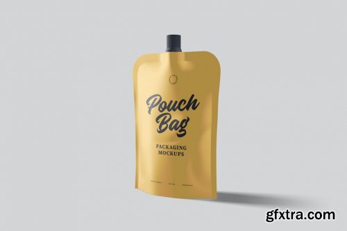 Pouch Bag Packaging Mockups