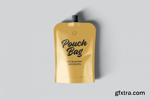 Pouch Bag Packaging Mockups