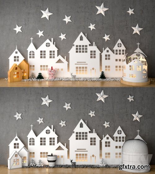 Decorative christams set 1