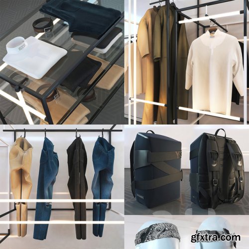 Clothing and accessories for the store