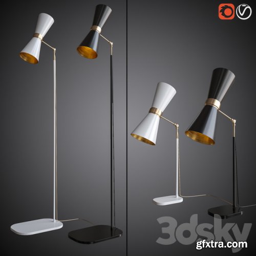 Sconces, floor and table lamps MULLAN CAIRO