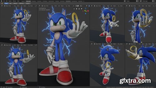 Patreon - Character Sculpt Sonic by YanSculpts