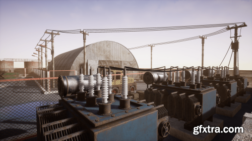 Unreal Engine – Modular Industrial Area