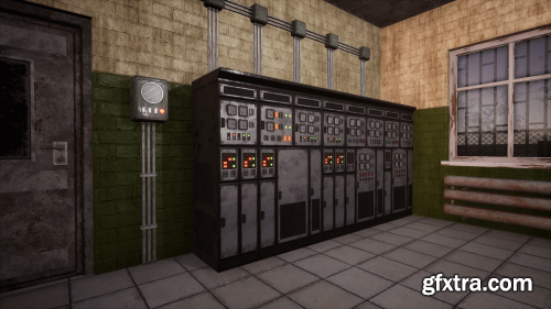 Unreal Engine – Modular Industrial Area