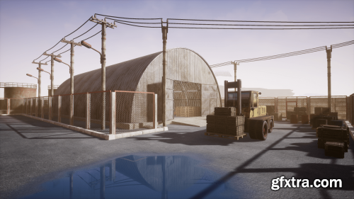 Unreal Engine – Modular Industrial Area