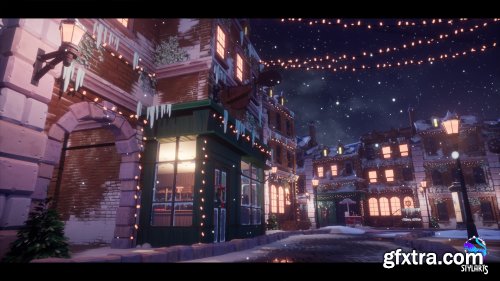 Unreal Engine – Stylized Christmas Town