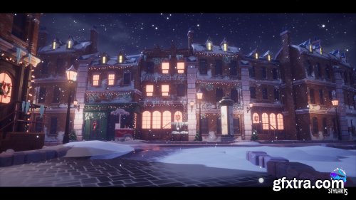 Unreal Engine – Stylized Christmas Town