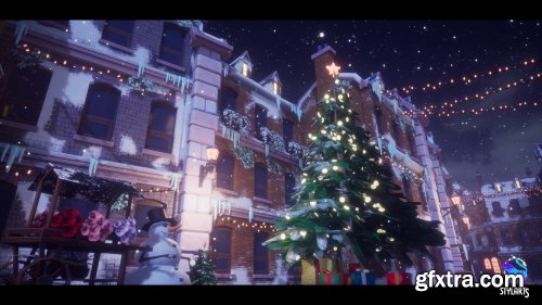 Unreal Engine – Stylized Christmas Town