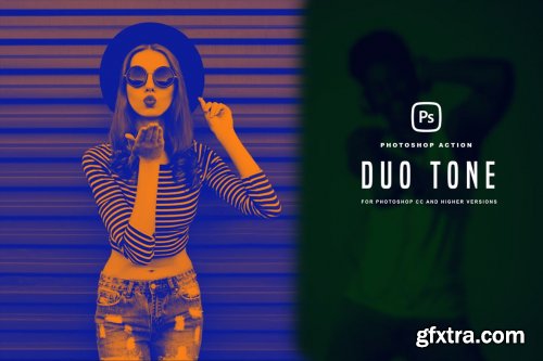 Duo Tone Photoshop Action