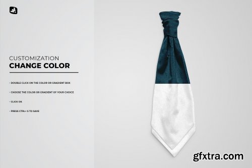 CreativeMarket - Female Necktie Mockup 6763248