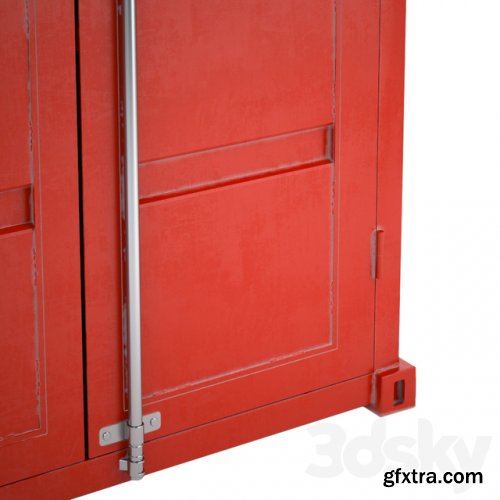 Sea Container wardrobe 4 COLORS