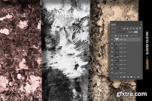 CreativeMarket - Grunge Wall Textures Co.01 6845206