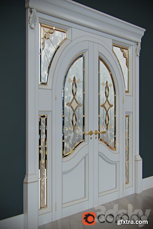 Classic doors - arch