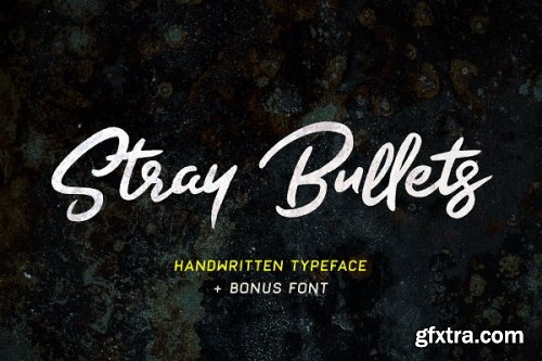 Stray Bullets - Handwritten font 2484102