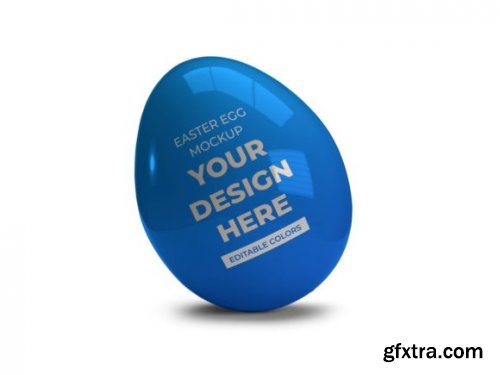 Easter Egg Mockup Template Bundle