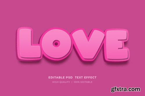 Editable 3D Text Style Effect Bundle