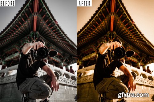 Vlogger Tone Photoshop Action & Lightrom Presets