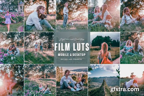 Film Luts - Photoshop Actions & Lightroom Presets