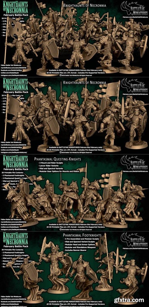 Knighthaunts of Necronnia – Battle Yak Miniatures