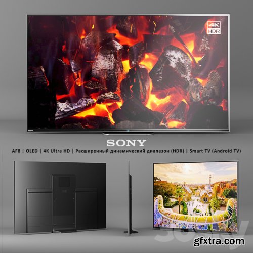 Sony AF8 | OLED | 4K Ultra HD | (HDR) | Smart TV (Android TV)