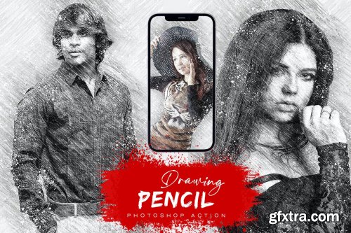 Pencil Drawing Photoshop Action