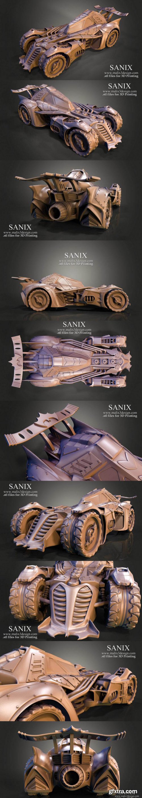 SANIX – Batmobile Batman