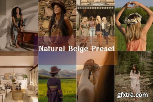 Natural Beige Lightroom Mobile Presets