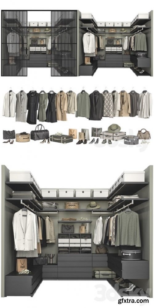 Poliform Ubik Walk-in Closet 4