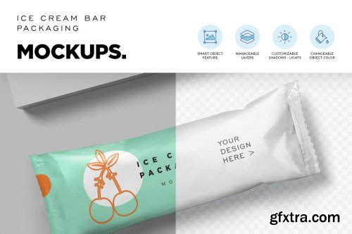 CreativeMarket - Bar Packaging Mockups 6844010