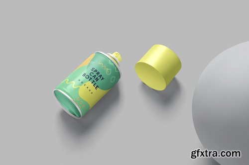 CreativeMarket - Spray Can Mockups 6844060