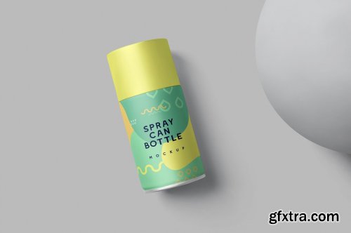 CreativeMarket - Spray Can Mockups 6844060