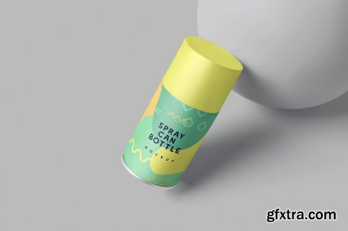 CreativeMarket - Spray Can Mockups 6844060