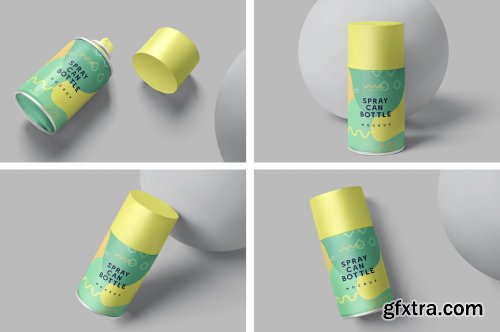 CreativeMarket - Spray Can Mockups 6844060