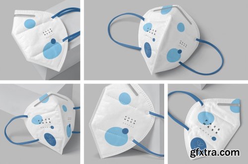 CreativeMarket - N95 Mask Mockups 6865651