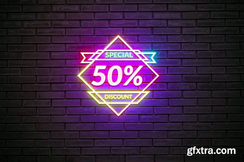 CreativeMarket - Neon Effect Creator 6828030