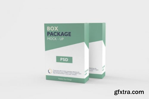 Box Package Mockup