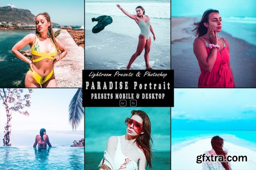 Paradise Portrait Tone Photoshop Action & Lightrom