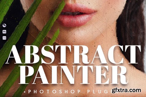 Abstract Painter | Realistic Painting Photoshop Pl