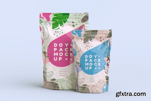 CreativeMarket - Doypack MockUp 6888727