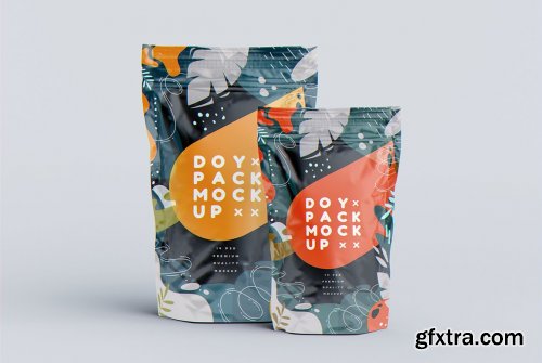 CreativeMarket - Doypack MockUp 6888727