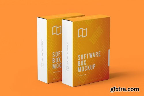 CreativeMarket - Software Box MockUp 6238624