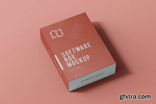 CreativeMarket - Software Box MockUp 6238624